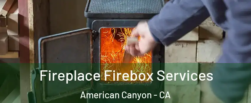  Fireplace Firebox Services American Canyon - CA