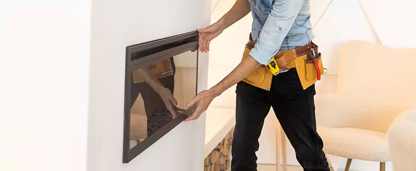 Metal Fireplace Installation in American Canyon, California