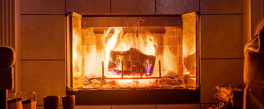 Mendota Hearth Landscape Fireplace Installation in American Canyon, California