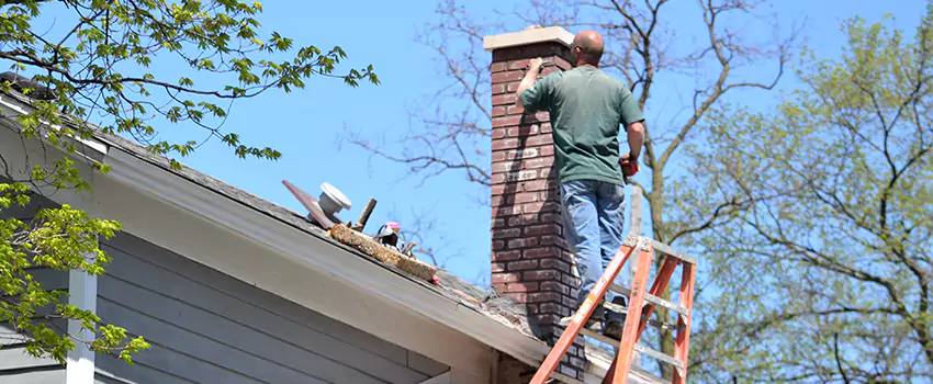 Vinyl and PVC Chimney Flashing Installation in American Canyon, CA