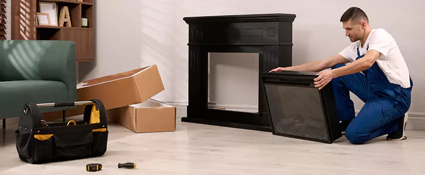 Old Rusted Metal Fireplace Repair And Replacement in American Canyon, CA